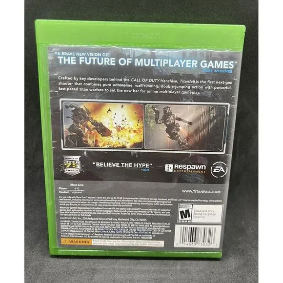 Titanfall‎ XBOX-ONE(XB1) Action / Adventure (Video Game) - Picture 2 of 3